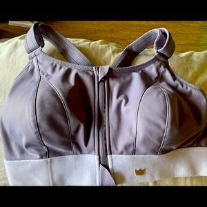 2LUXE SHEFIT LAVENDER SPORTS BRA